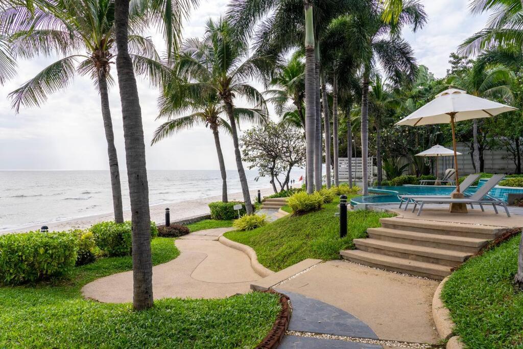 Апартаменты 3Fbeachfront 2Br Huahin Luxurybyน้องมังคุดsp532 Экстерьер фото