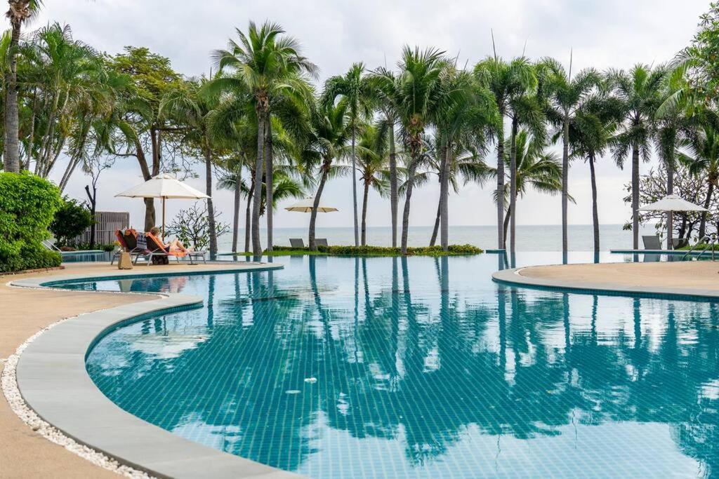 Апартаменты 3Fbeachfront 2Br Huahin Luxurybyน้องมังคุดsp532 Экстерьер фото