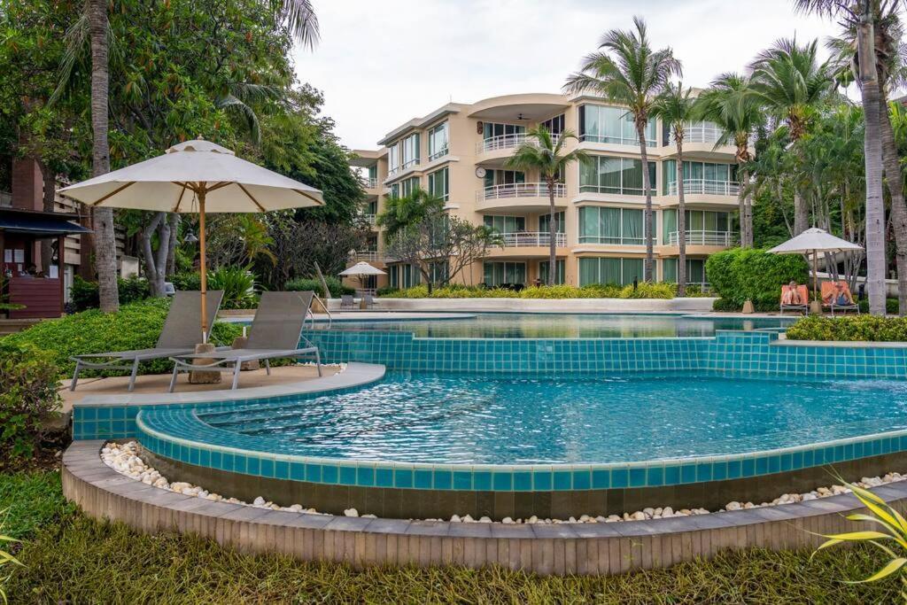 Апартаменты 3Fbeachfront 2Br Huahin Luxurybyน้องมังคุดsp532 Экстерьер фото